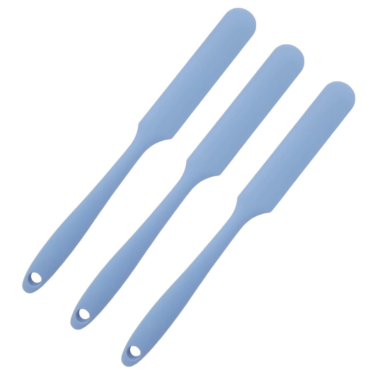 Handy Housewares 9.5" Long Silicone Spatula Spreader, Bowl or Jar Scraper, Great for Spreading Frosting or Icing on Cakes